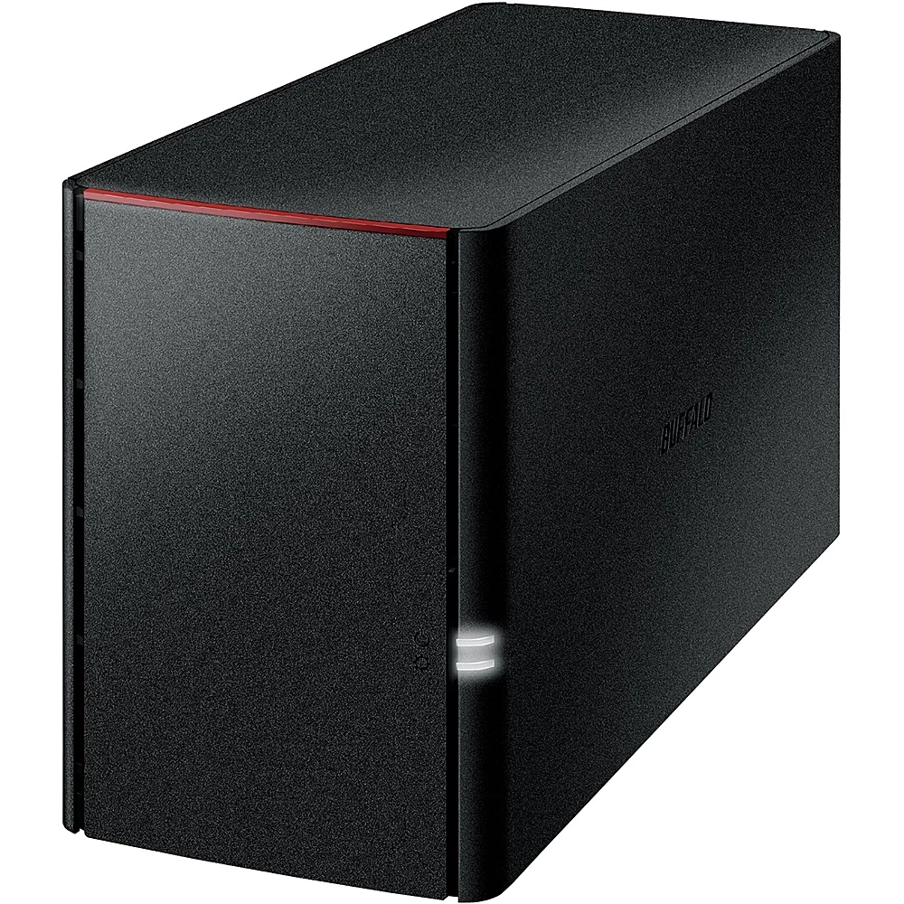 Best Buy LINKSTATION 220 4TB 2-BAY EXTERNAL NETWORK ATTACHED STORAGE (NAS) - BLACK - Image 3