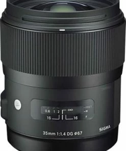 Best Buy 35MM F/1.4 DG HSM ART STANDARD LENS FOR CANON - BLACK