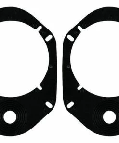 Best Buy SPEAKER ADAPTER PLATES FOR MOST VEHICLES WITH 6 SPEAKER LOCATIONS (PAIR) - BLACK