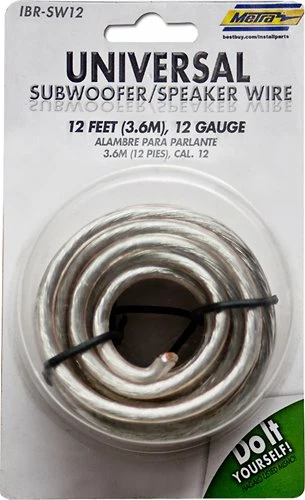 Best Buy 12' SPEAKER WIRE - MULTICOLOR