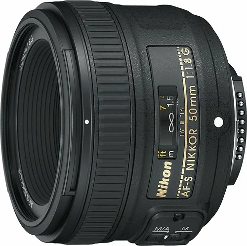 Best Buy AF-S NIKKOR 50MM F/1.8G STANDARD LENS - BLACK