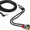 Best Buy 6' 3.5MM-TO-RCA AUDIO CABLE - BLACK