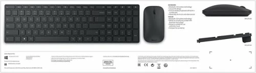 Best Buy DESIGNER BLUETOOTH WIRELESS KEYBOARD AND MOUSE BUNDLE - BLACK - Image 3