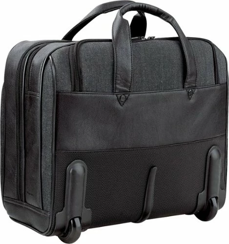 Best Buy EXECUTIVE COLLECTION ROLLING LAPTOP CASE FOR 17.3 LAPTOP - BLACK - Image 3