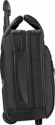 Best Buy EXECUTIVE COLLECTION ROLLING LAPTOP CASE FOR 17.3 LAPTOP - BLACK - Image 2