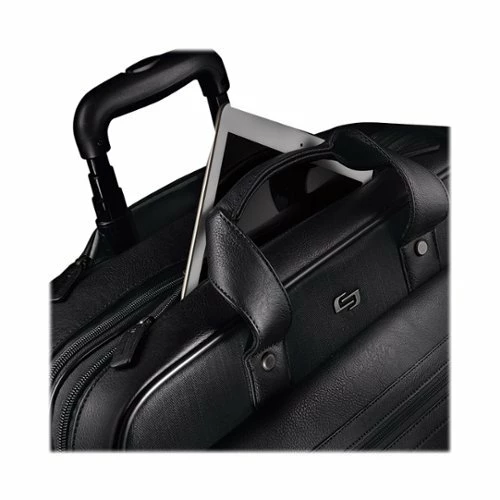 Best Buy EXECUTIVE COLLECTION ROLLING LAPTOP CASE FOR 17.3 LAPTOP - BLACK - Image 5
