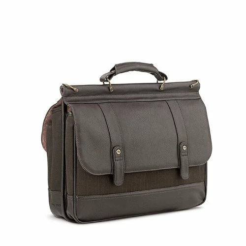Best Buy EXECUTIVE COLLECTION BRADFORD LAPTOP BRIEFCASE FOR 15.6 LAPTOP - ESPRESSO - Image 3