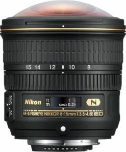 Best Buy AF-S FISHEYE-NIKKOR 8-15MM F/3.5-4.5 E ED FISHEYE ZOOM LENS FOR D3 - BLACK