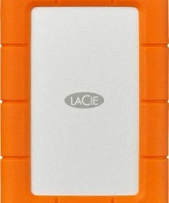 Best Buy RUGGED 4TB EXTERNAL USB-C, USB 3.1 GEN 1 PORTABLE HARD DRIVE - ORANGE/SILVER