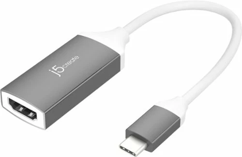 Best Buy USB-C TO 4K HDMI ADAPTER - SPACE GRAY / WHITE