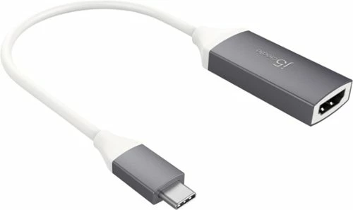 Best Buy USB-C TO 4K HDMI ADAPTER - SPACE GRAY / WHITE - Image 3