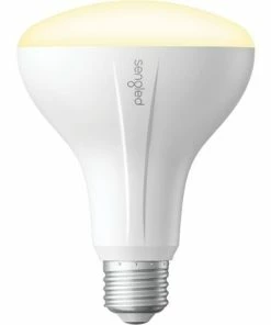 Best Buy SMART BR30 LED 60W ADD-ON SMART WORKS WITH AMAZON ALEXA, GOOGLE ASSISTANT, SMARTTHINGS & WINK - WHITE