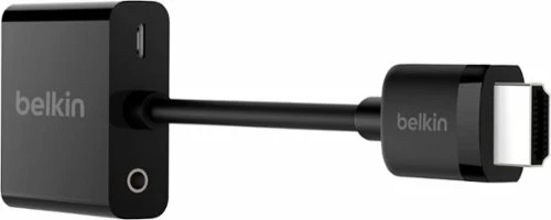 Best Buy MALE-HDMI-TO-FEMALE-VGA ADAPTER - BLACK - Image 4