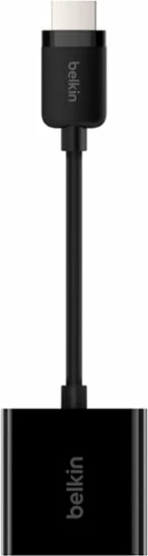 Best Buy MALE-HDMI-TO-FEMALE-VGA ADAPTER - BLACK - Image 3