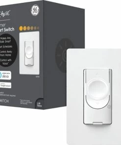 Best Buy CYNC DIMMER SMART SWITCH, NEUTRAL WIRE REQUIRED, BLUETOOTH AND 2.4 GHZ WIFI (PACKING MAY VARY) - WHITE