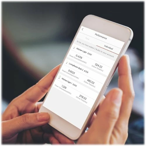 Best Buy SMART A19 LED 60W BULBS WORKS WITH AMAZON ALEXA, GOOGLE ASSISTANT, SMARTTHINGS & WINK (12-PACK) - WHITE ONLY - Image 5