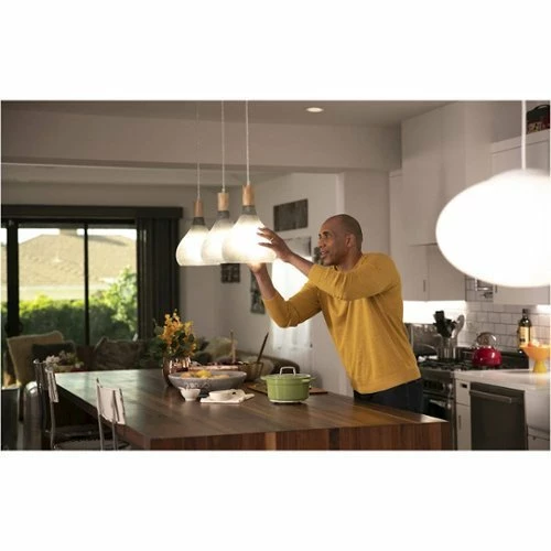 Best Buy SMART A19 LED 60W BULBS WORKS WITH AMAZON ALEXA, GOOGLE ASSISTANT, SMARTTHINGS & WINK (12-PACK) - WHITE ONLY - Image 8