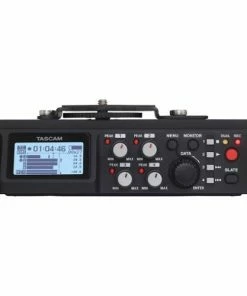 Best Buy 6-TRACK AUDIO RECORDER FOR SELECT DSLR CAMERAS - BLACK