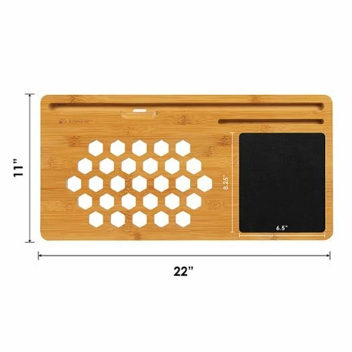 Best Buy BAMBOO LAP BOARD FOR 15.6 LAPTOP - NATURAL - Image 4