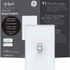 Best Buy CYNC SMART SWITCH, NEUTRAL WIRE REQUIRED, ON-OFF TOGGLE STYLE WITH BLUETOOTH AND 2.4 GHZ WIFI (PACKING MAY VARY) - WHITE