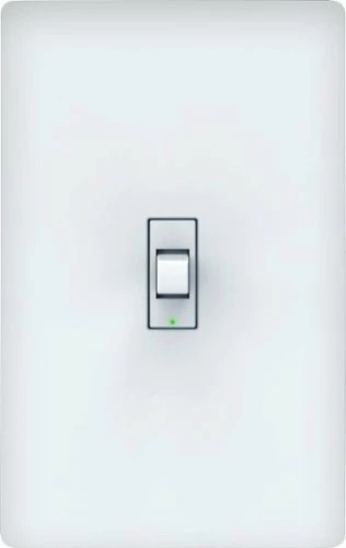 Best Buy CYNC SMART SWITCH, NEUTRAL WIRE REQUIRED, ON-OFF TOGGLE STYLE WITH BLUETOOTH AND 2.4 GHZ WIFI (PACKING MAY VARY) - WHITE - Image 2