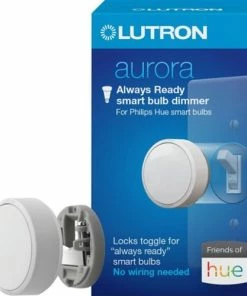 Best Buy AURORA SMART BULB DIMMER SWITCH FOR PHILIPS HUE SMART BULBS - WHITE