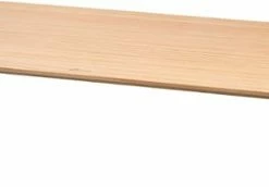 Best Buy WOOD MONITOR STAND WITH DOCKING STATION - NATURAL WOOD GRAIN, TAN