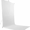 Best Buy 5' X 12' TRAVEL PHOTO BACKDROP KIT - WHITE