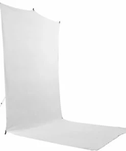 Best Buy 5' X 12' TRAVEL PHOTO BACKDROP KIT - WHITE