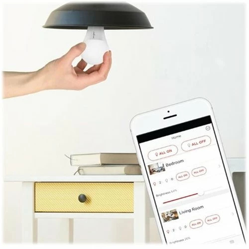 Best Buy SMART A19 LED 60W BULB WI-FI WORKS WITH AMAZON ALEXA & GOOGLE ASSISTANT - DAYLIGHT - Image 2
