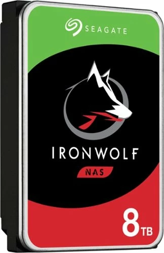 Best Buy IRONWOLF 8TB INTERNAL SATA NAS HARD DRIVE WITH RESCUE DATA RECOVERY SERVICES - Image 2