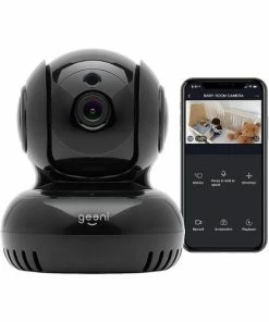 Best Buy PAN AND TILT INDOOR WI-FI WIRELESS NETWORK SURVEILLANCE CAMERA - BLACK