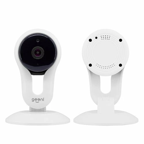 Best Buy AWARE INDOOR WI-FI WIRELESS NETWORK SURVEILLANCE CAMERA (2-PACK) - BLACK/WHITE
