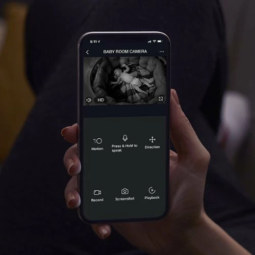 Best Buy AWARE INDOOR WI-FI WIRELESS NETWORK SURVEILLANCE CAMERA (2-PACK) - BLACK/WHITE - Image 7