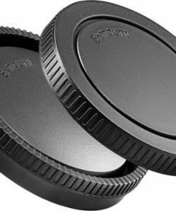 Best Buy BODY CAP AND REAR LENS CAP FOR SONY - BLACK