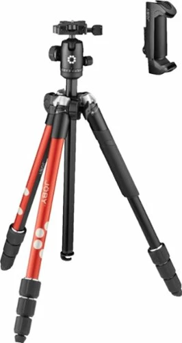 Best Buy RANGEPOD TRIPOD FOR CAMERA AND VLOGGING - RED