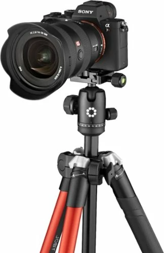 Best Buy RANGEPOD TRIPOD FOR CAMERA AND VLOGGING - RED - Image 15