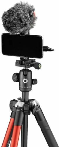 Best Buy RANGEPOD TRIPOD FOR CAMERA AND VLOGGING - RED - Image 20