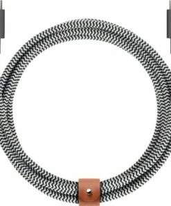 Best Buy FAST CHARGING USB-C CABLE - BLACK/WHITE