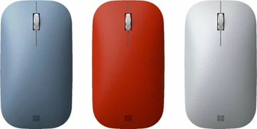 Best Buy SURFACE MOBILE WIRELESS OPTICAL AMBIDEXTROUS MOUSE - POPPY RED - Image 3