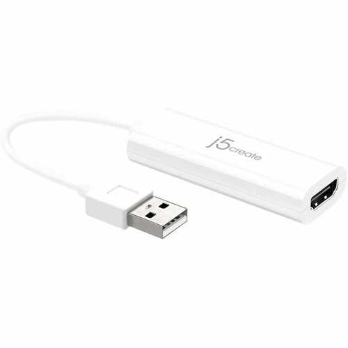 Best Buy USB TO HDMI DISPLAY ADAPTER - WHITE - Image 4