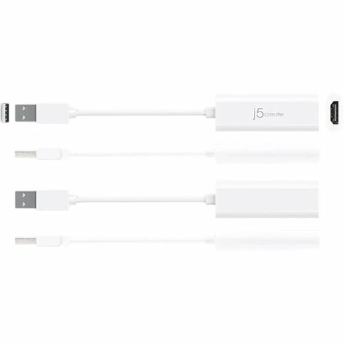 Best Buy USB TO HDMI DISPLAY ADAPTER - WHITE - Image 3