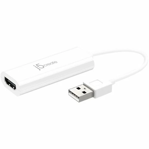 Best Buy USB TO HDMI DISPLAY ADAPTER - WHITE - Image 2