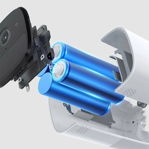 Best Buy EUFYCAM 2 PRO 2-CAMERA INDOOR/OUTDOOR WIRELESS 2K 16G HOME SECURITY SYSTEM - WHITE - Image 3