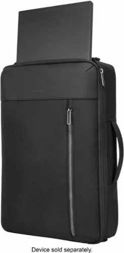 Best Buy URBAN CONVERTIBLE™ BACKPACK FOR 15.6” LAPTOP - BLACK - Image 8