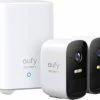 Best Buy EUFYCAM 2C 2-CAMERA INDOOR/OUTDOOR WIRELESS 1080P 16G HOME SECURITY SYSTEM - WHITE
