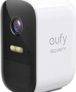 Best Buy EUFYCAM 2C INDOOR/OUTDOOR WIRELESS 1080P HOME SECURITY ADD-ON CAMERA - WHITE
