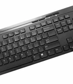 Best Buy BE-PKRFCO FULL-SIZE WIRELESS MEMBRANE KEYBOARD AND MOUSE BUNDLE WITH USB RECIEVER - BLACK