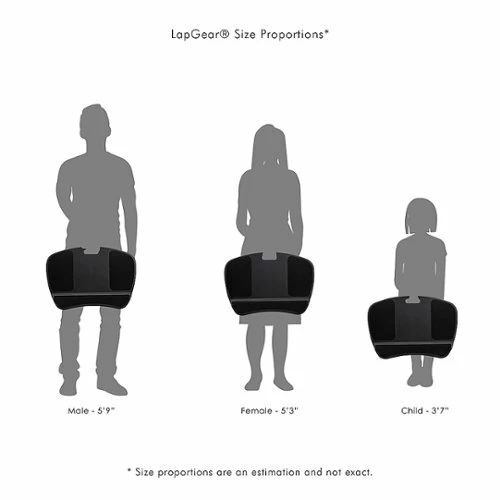 Best Buy LAPTOP LAP DESK FOR 15.6 LAPTOP - BLACK - Image 4