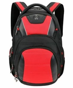 Best Buy ANTI BACTERIAL TRAVEL BACKPACK - RED AND BLACK